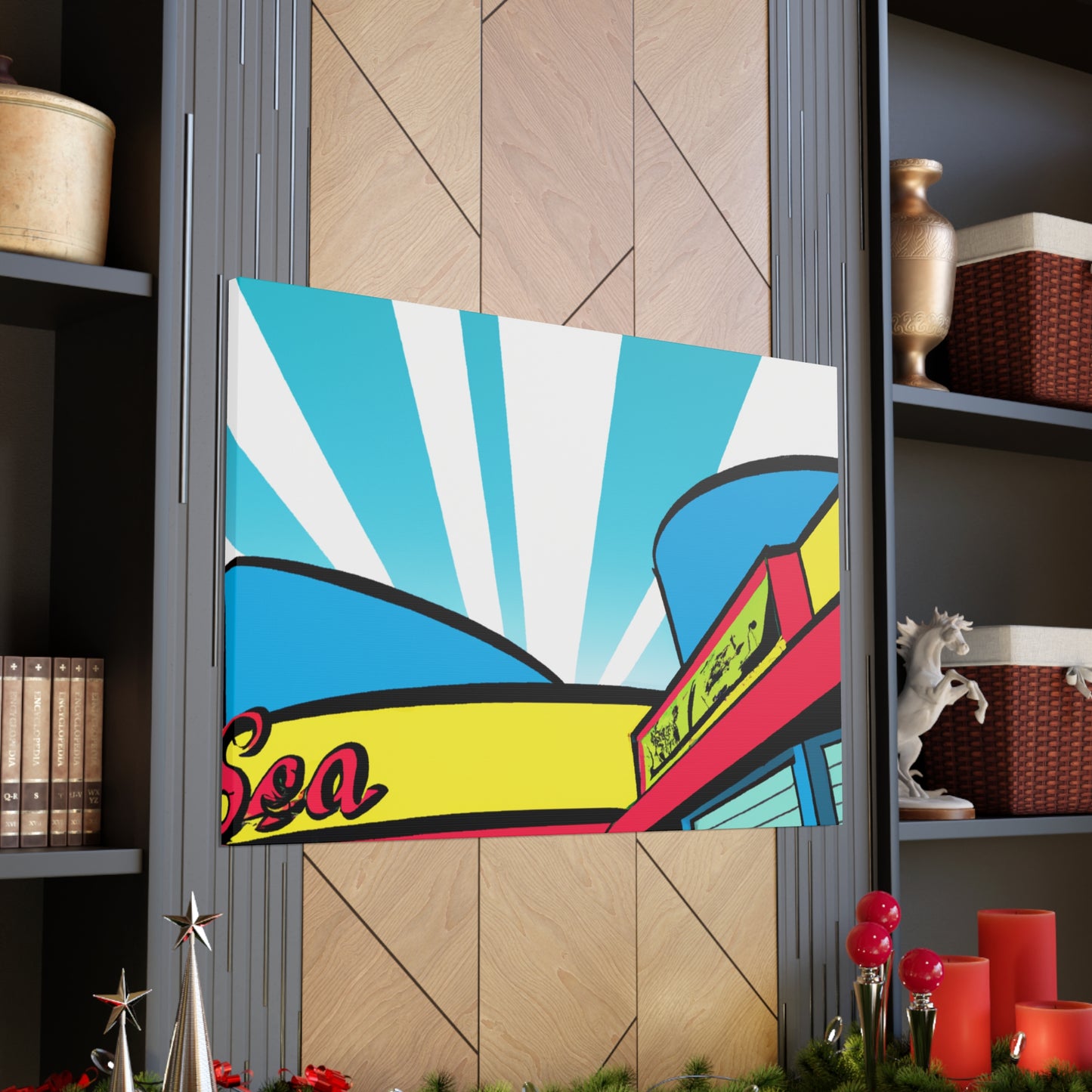 The Bop-A-Rama. - Canvas - Pop Art