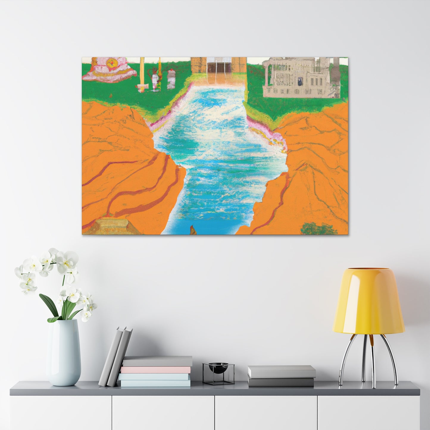 Vibrant Varanasi - Destination India - Canvas