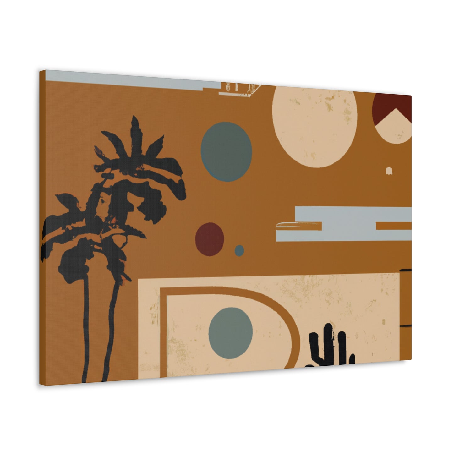 Bird's Eye Glimpse - Midcentury - Canvas