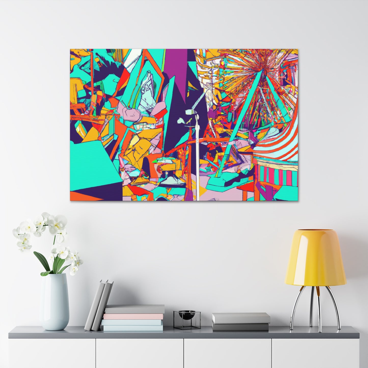 The Grand Carousel - Amusement - Canvas