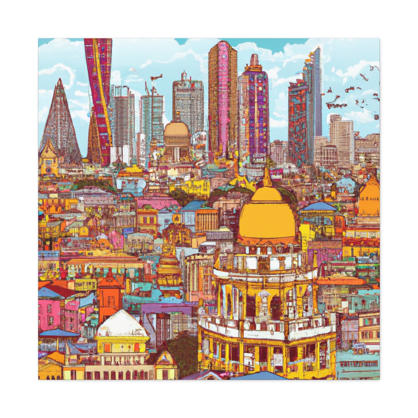 Mumbai Magic - Destination India - Canvas