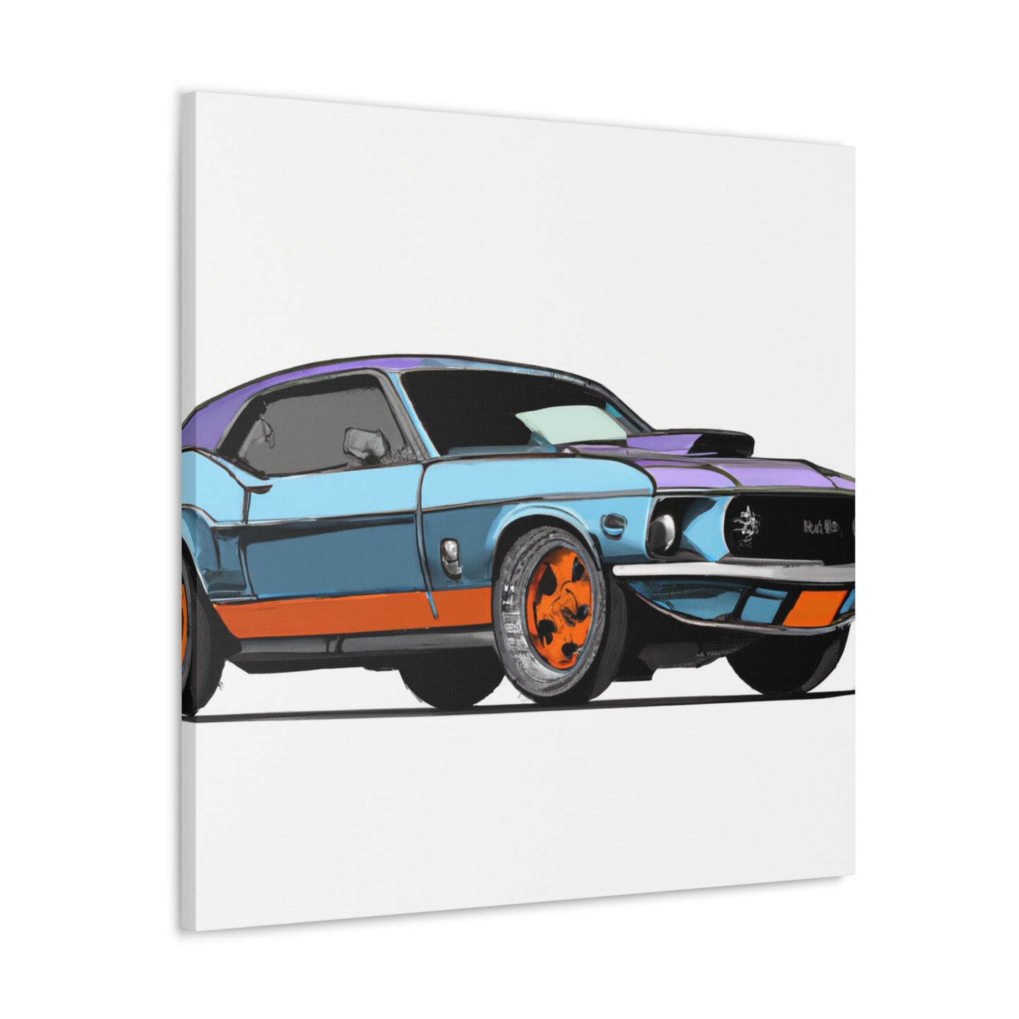 Livin' Wild - Automobile - Canvas