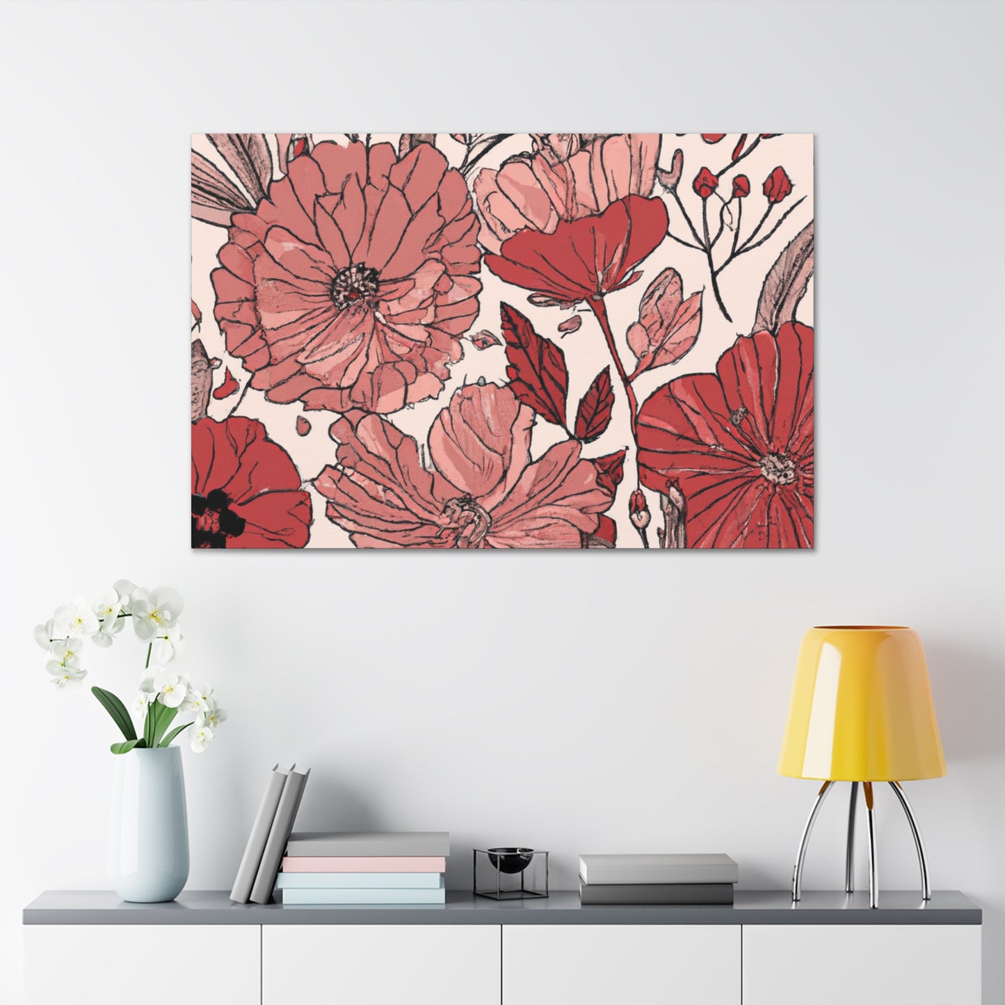 Rosemoon - Floral - Canvas
