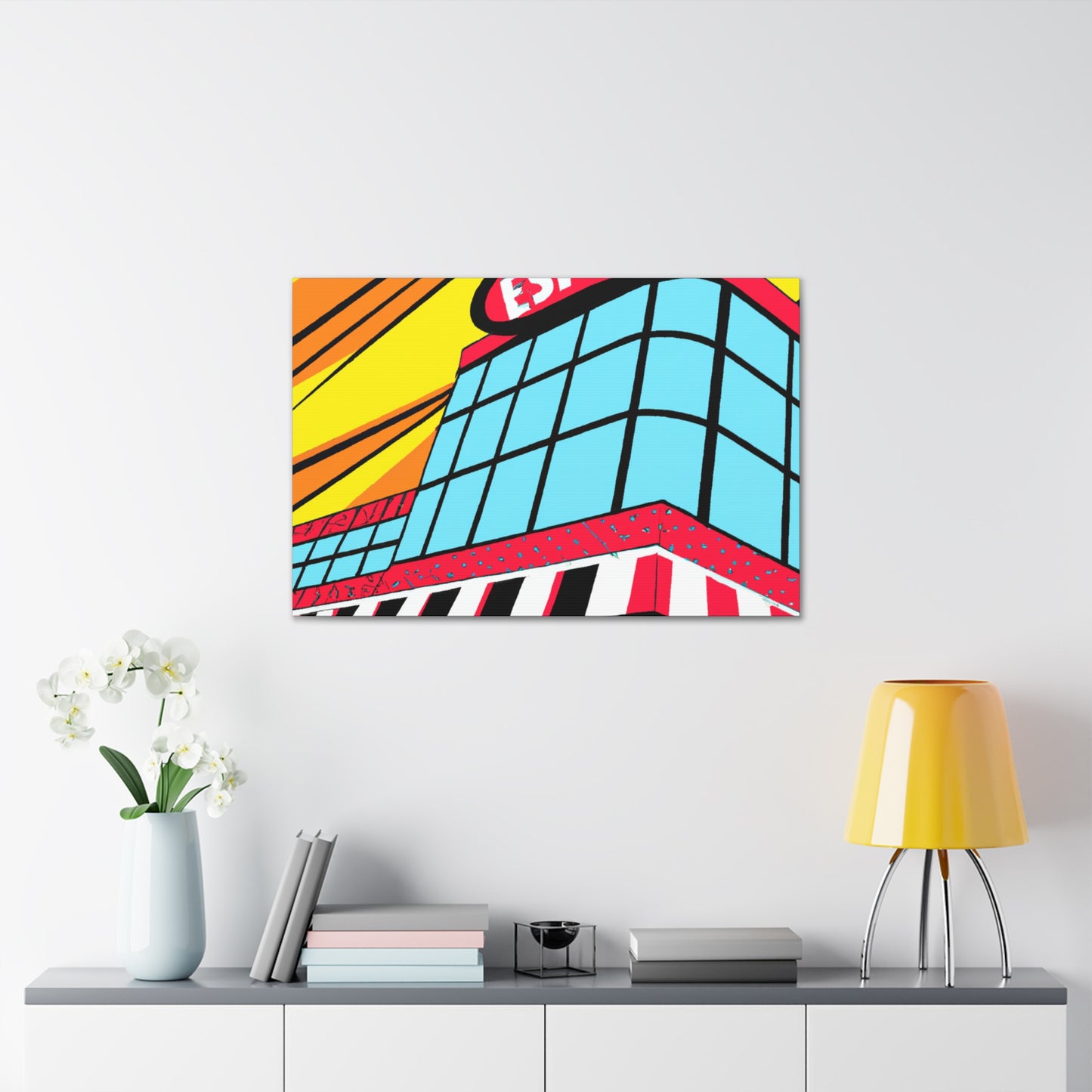 'Twist & Record Studio' - Canvas - Pop Art