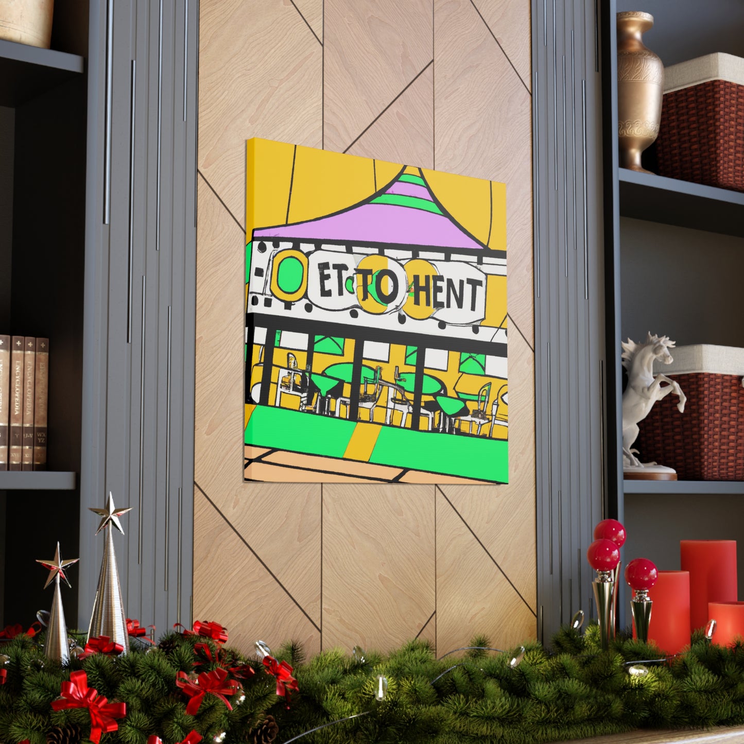 Tent O Rama - Canvas Pop Art