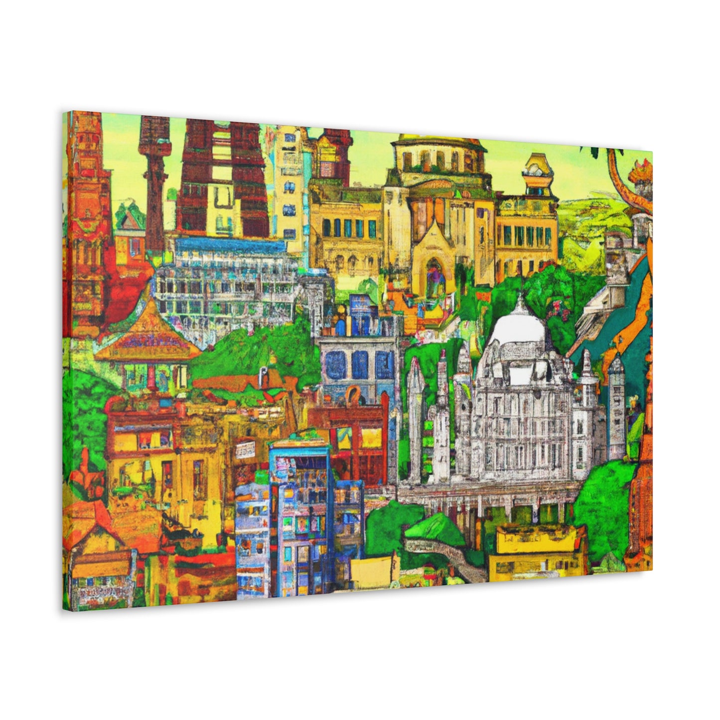 New Delhi - Destination India - Canvas