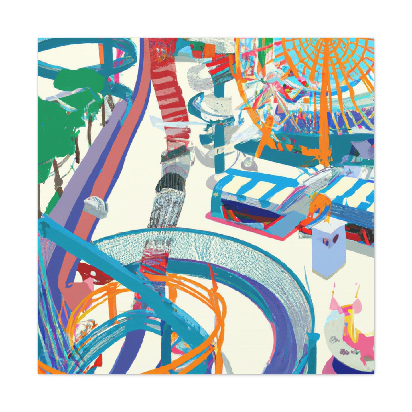 Frenzyland - Amusement - Canvas