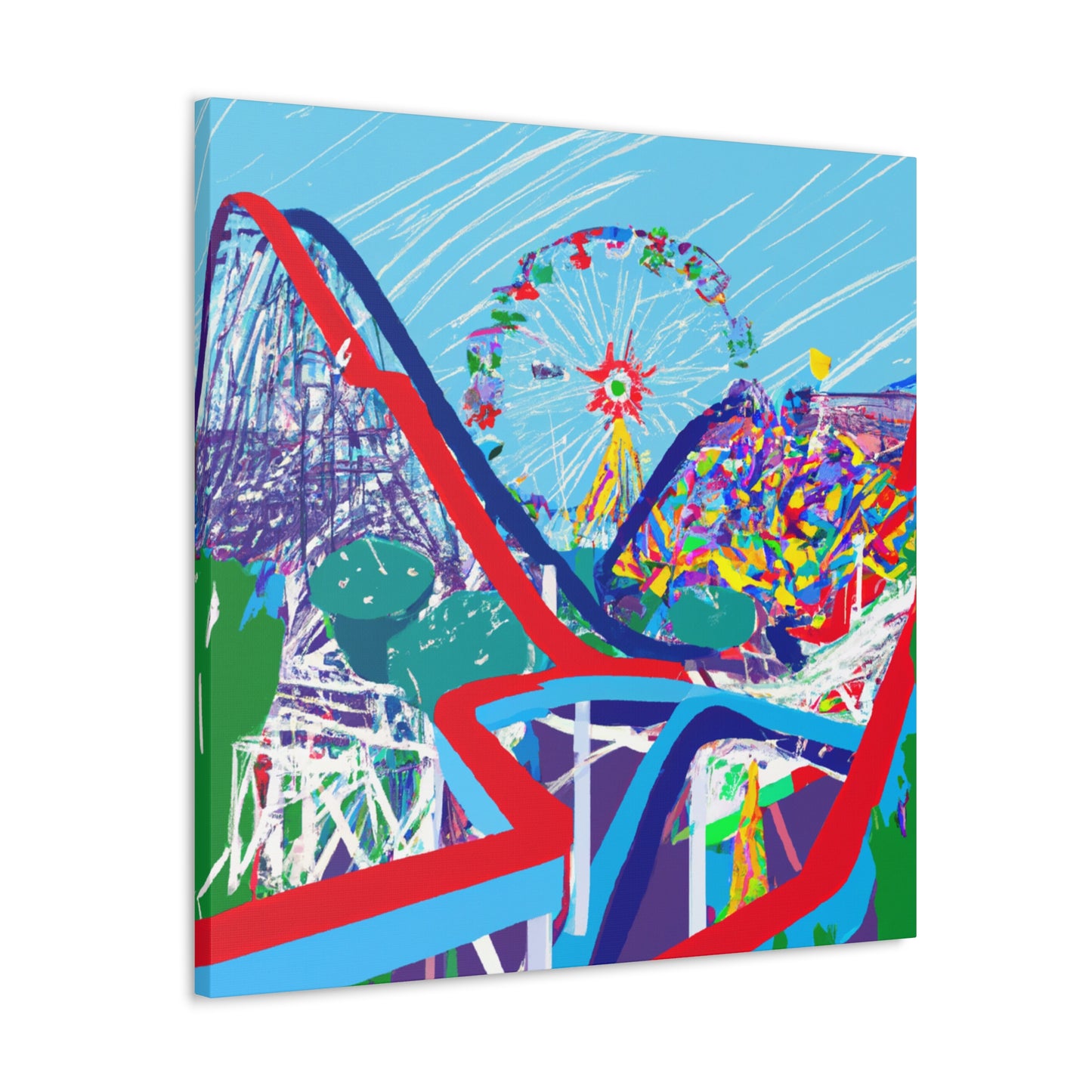 Wonder-Land Amusement - Canvas