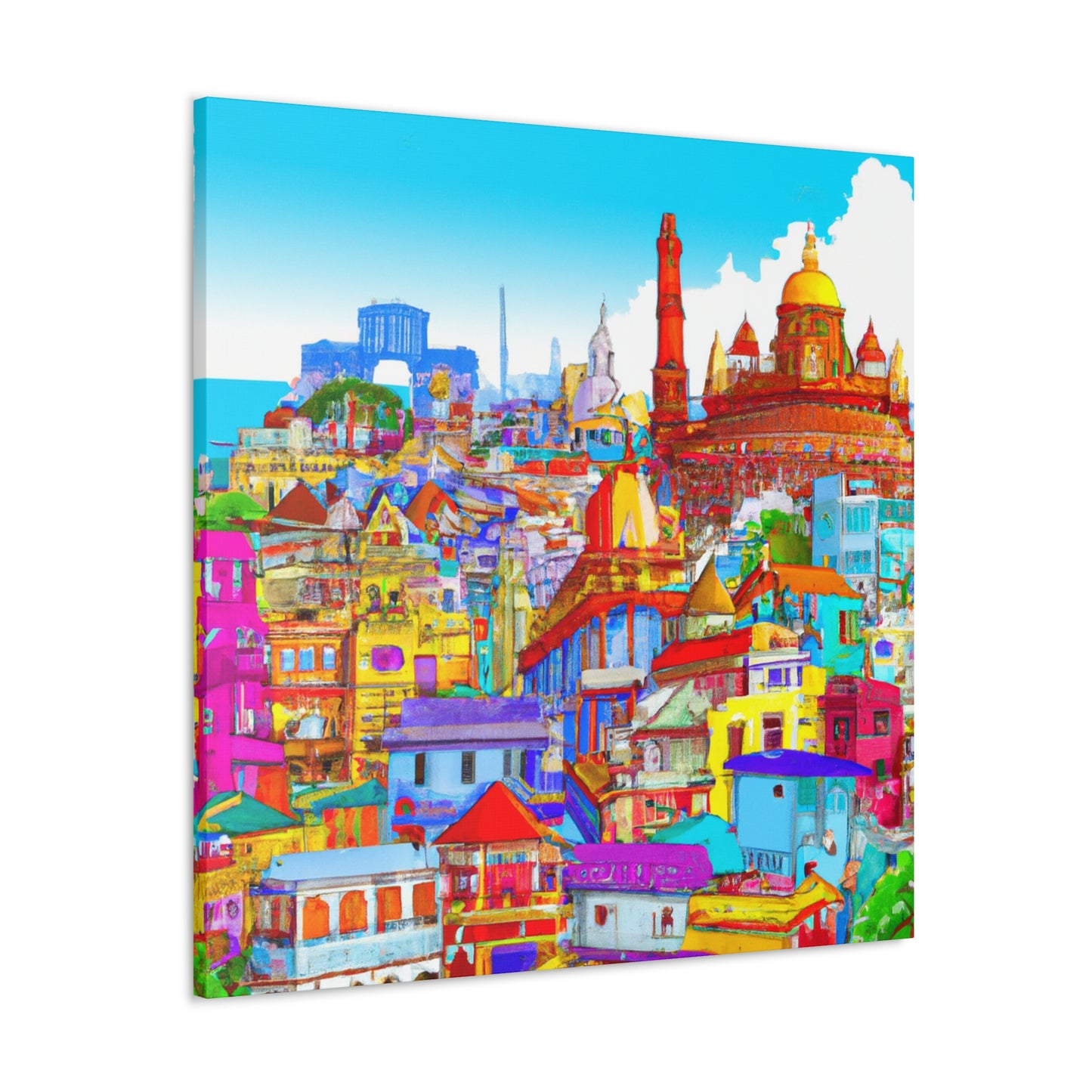 Tajmahal - Destination India - Canvas