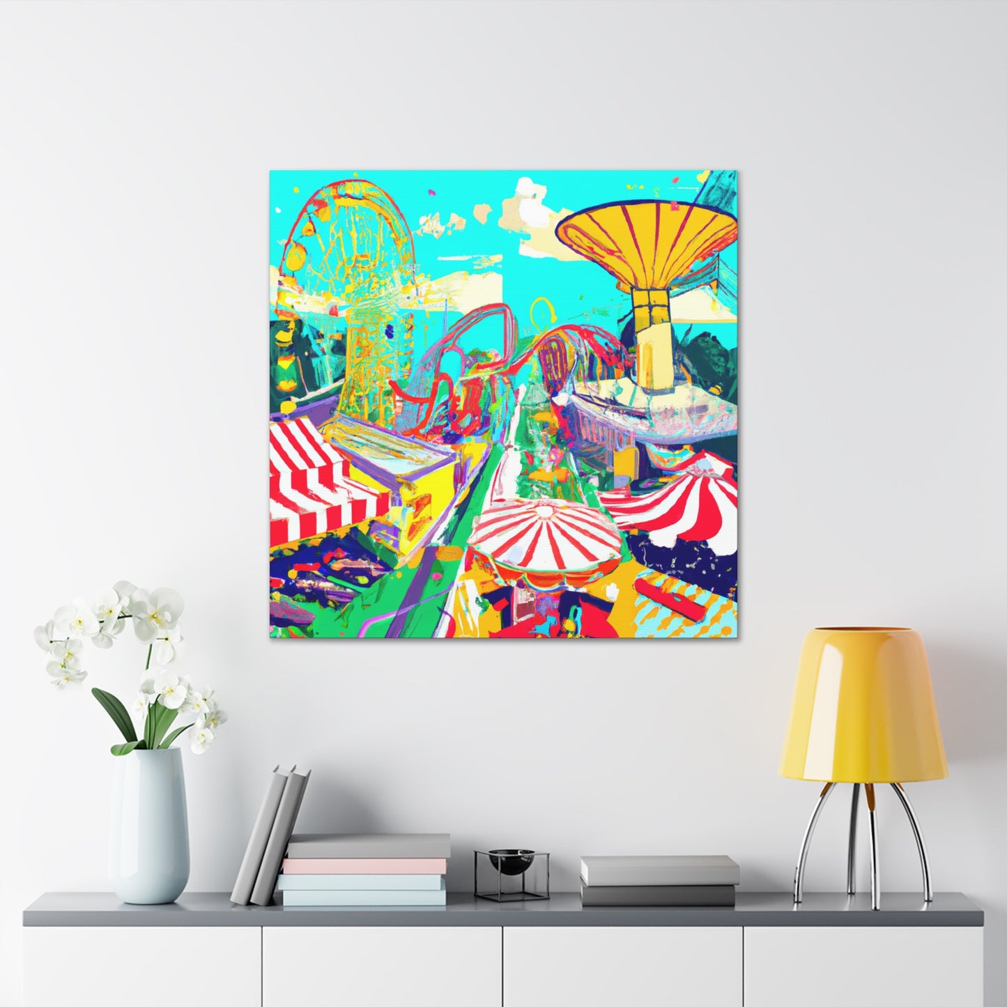 Fantastic Voyagers - Amusement - Canvas