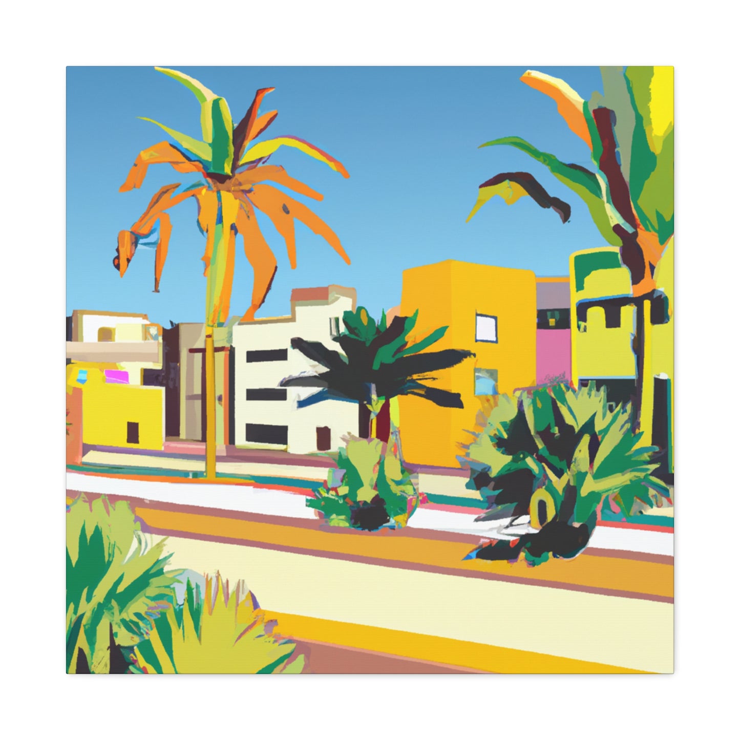 Sandscarp - Architectural - Canvas