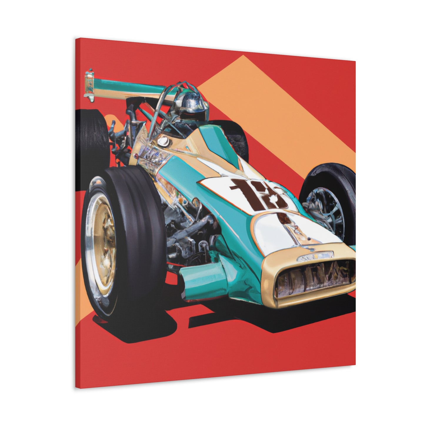 The Road Burner - Automobile - Canvas
