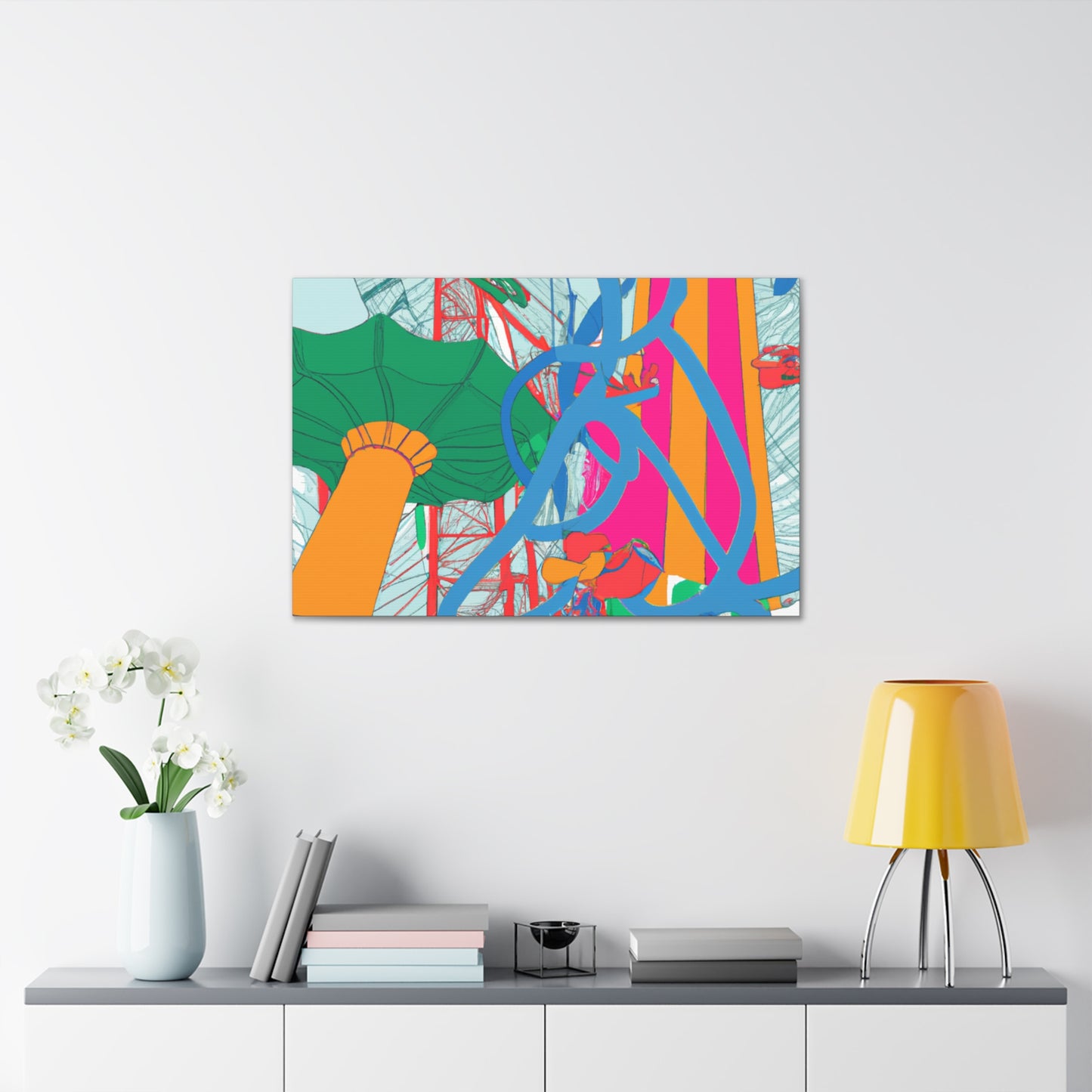 Fantascape - Amusement - Canvas