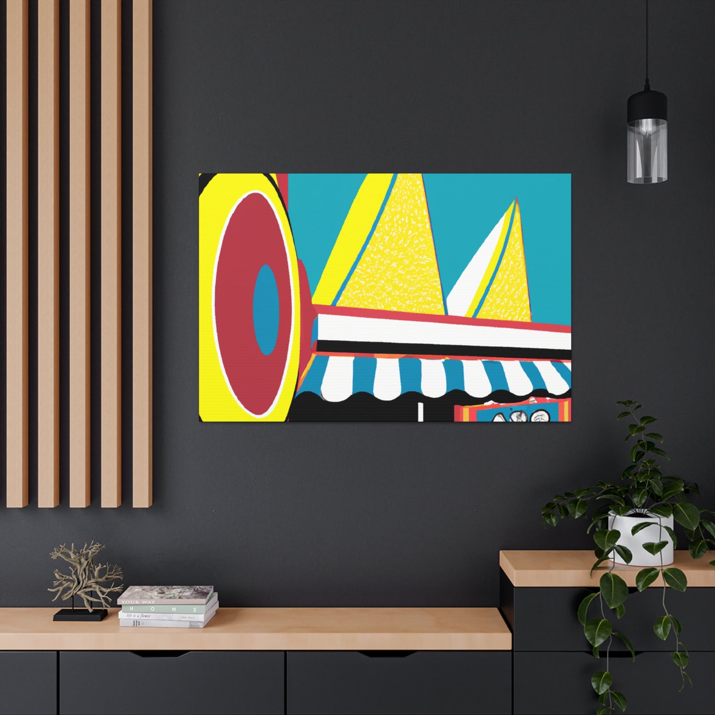 Sunshine Records - Canvas Pop Art