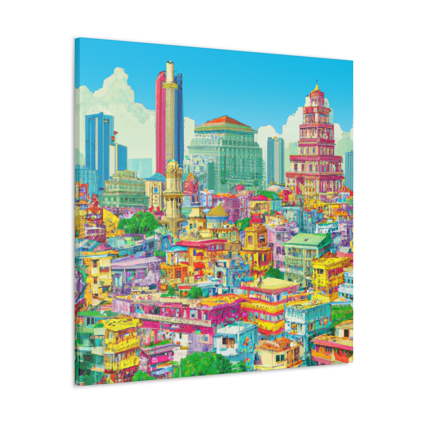 The Taj Mahal - Destination India - Canvas