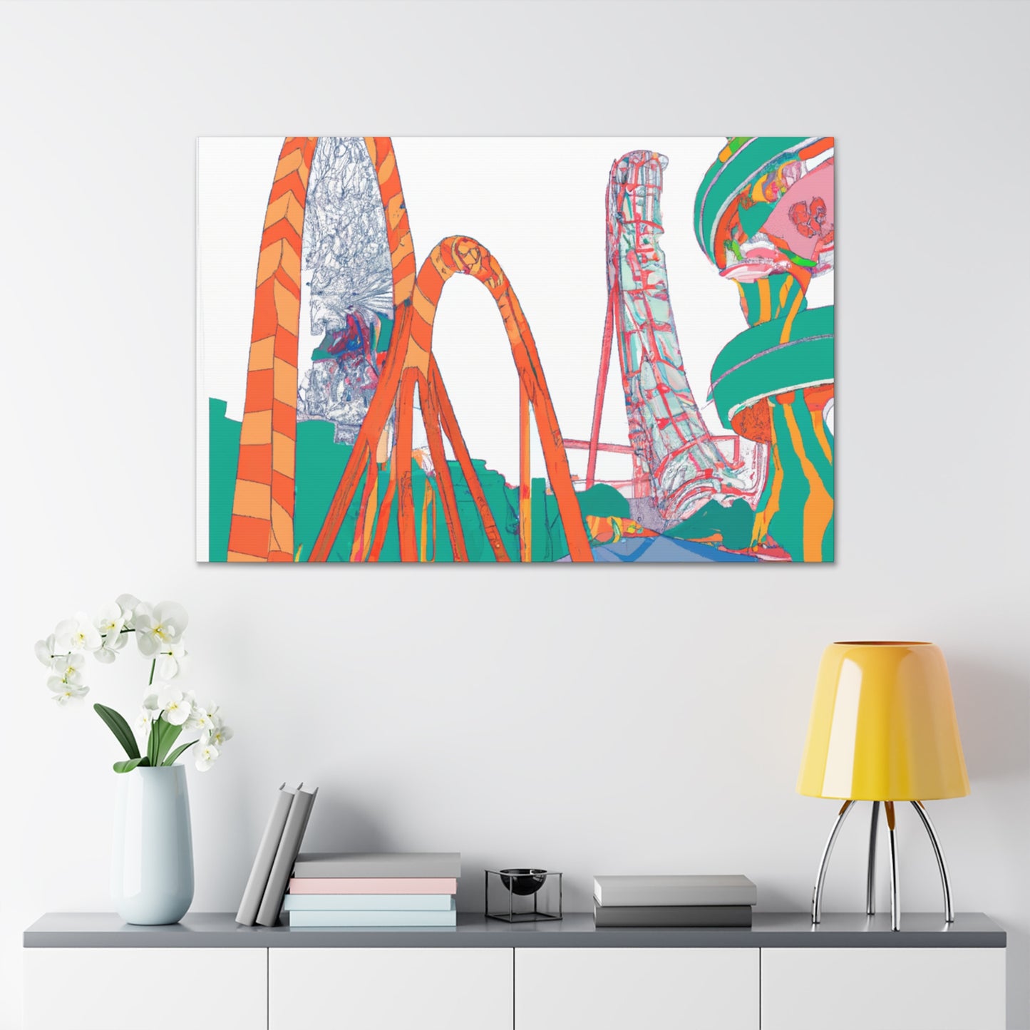 Wonderland-Amusement - Canvas