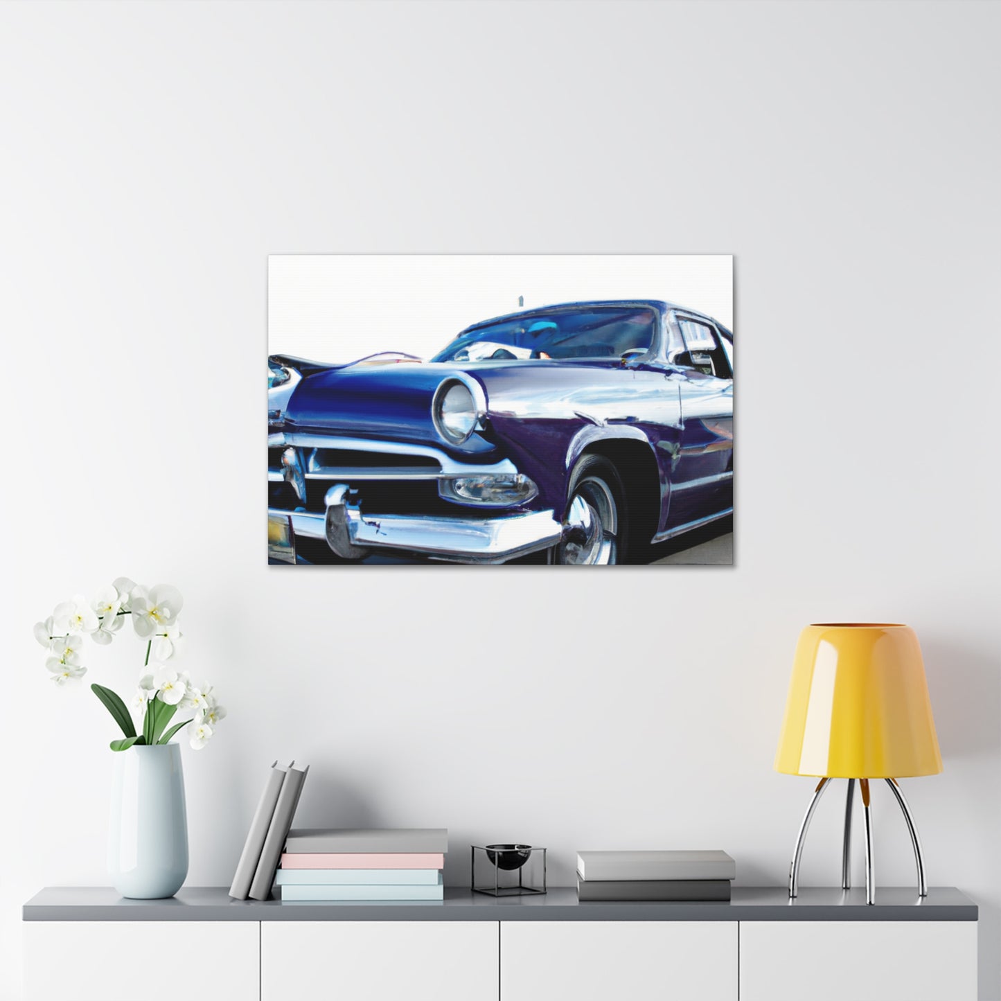 Faithful Roadster - Automobile Canvas