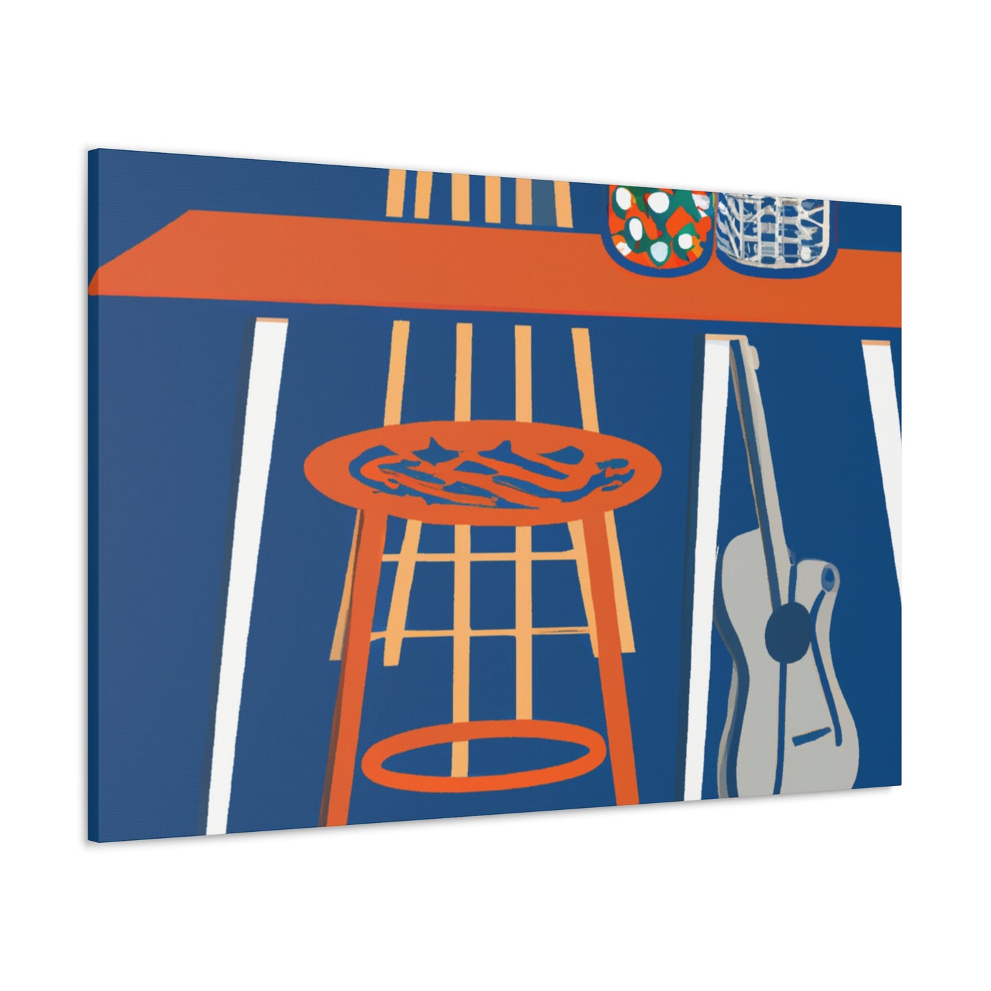 Vibrant Splendor - Midcentury - Canvas