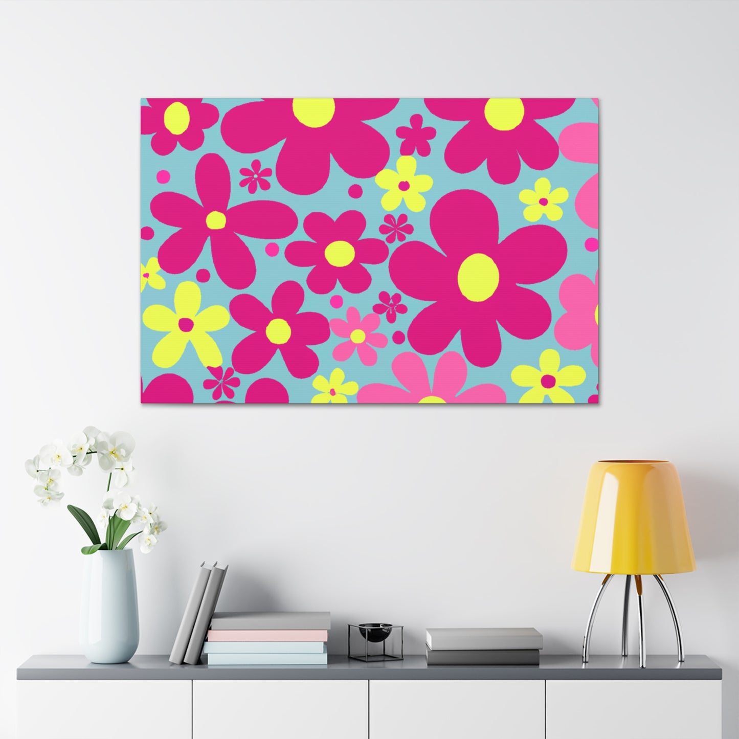 "A Petal's Paradise: The Perfect Place to Find Your Floral Fantasies" - Canvas