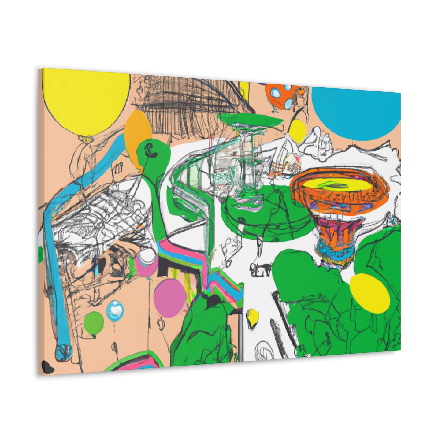Florafantasia - Landscape - Amusement - Canvas