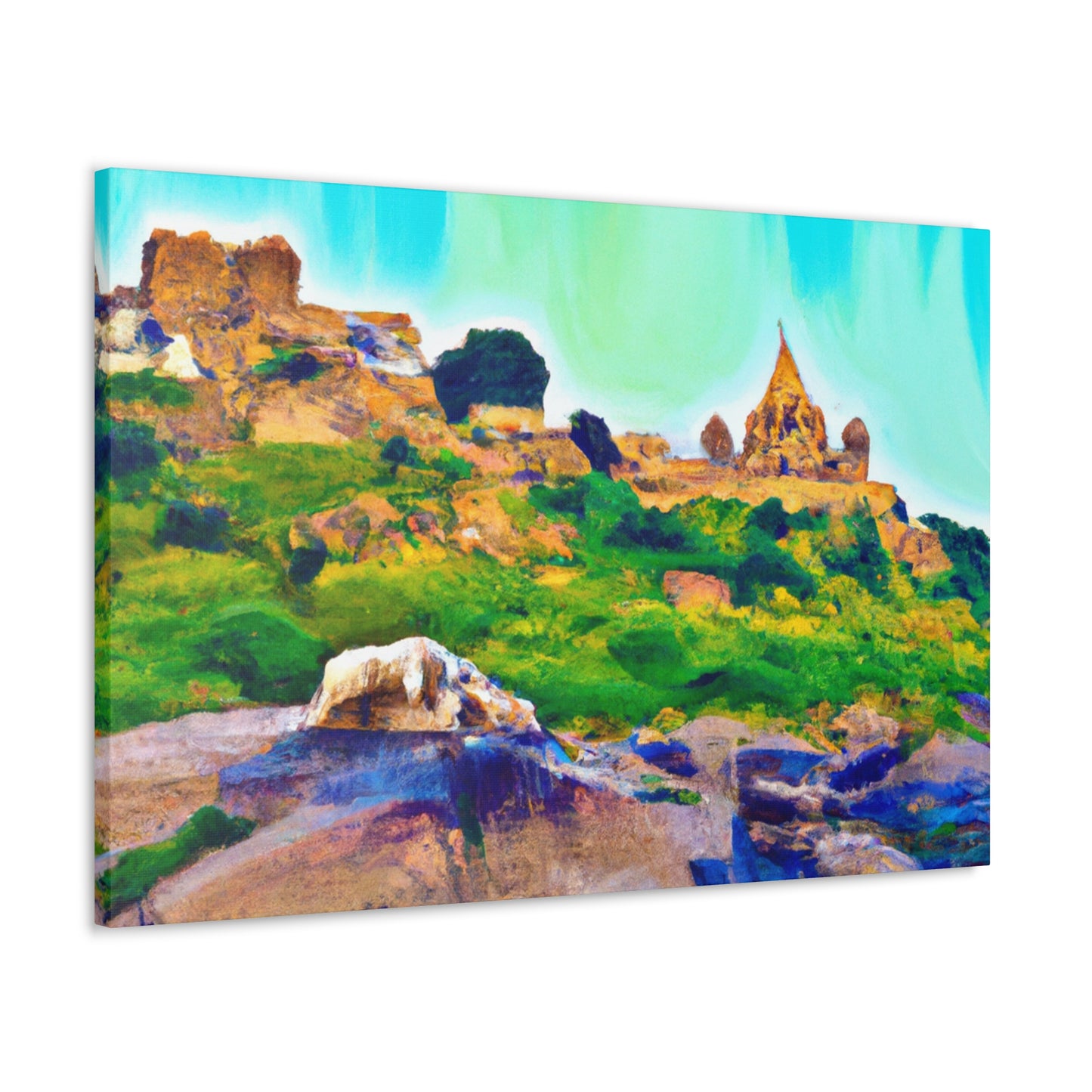 TajMahal- Destination India - Canvas