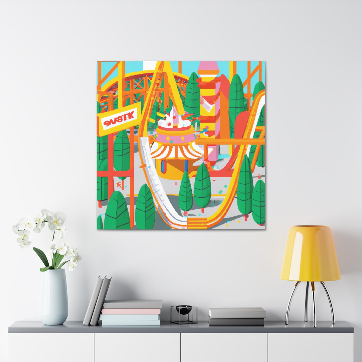 Dreamland Delight - Amusement - Canvas