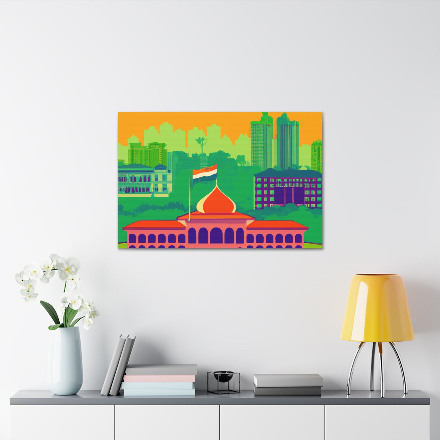 India-O-Destination India - Canvas