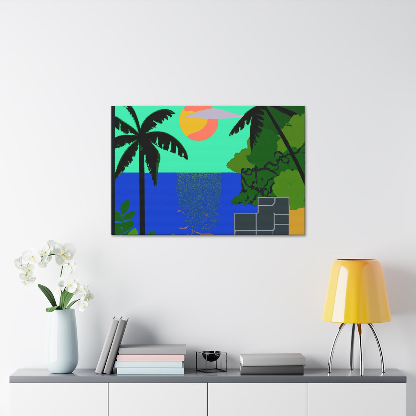 Prickleback- Midcentury Canvas
