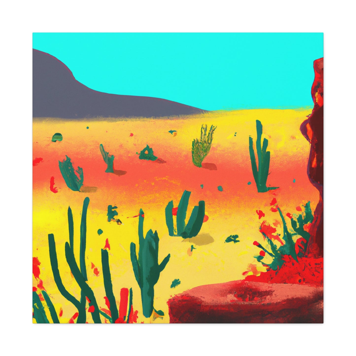 Sahara Glade - Landscape - Canvas