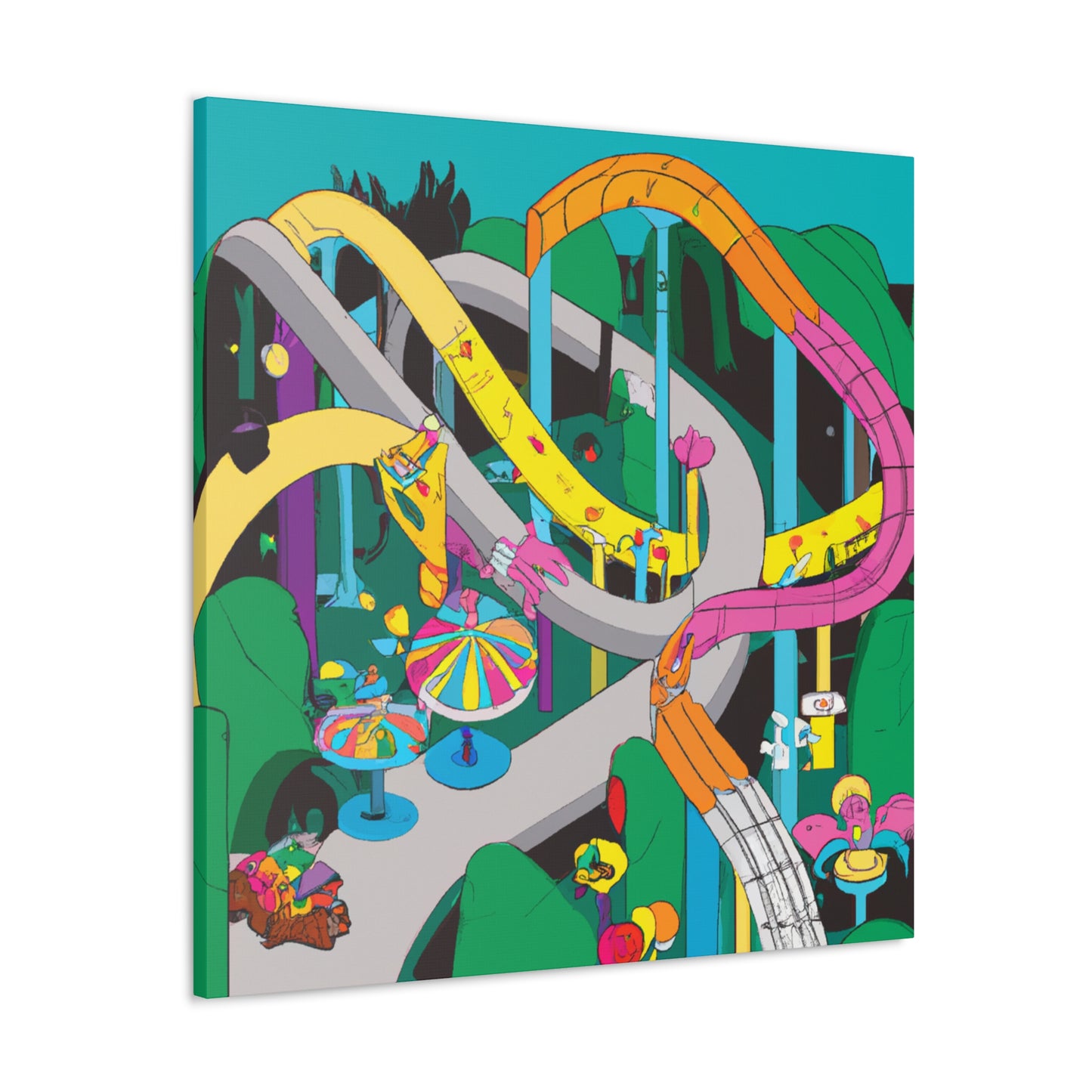 Fantasia-Amusement - Canvas