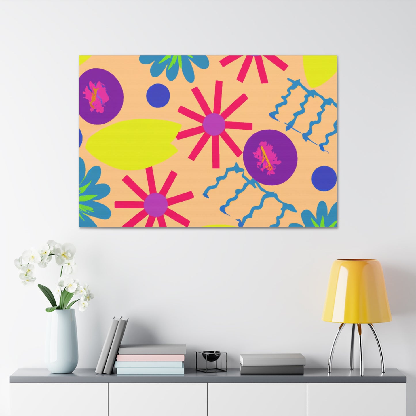 Bloomburst - Floral - Canvas