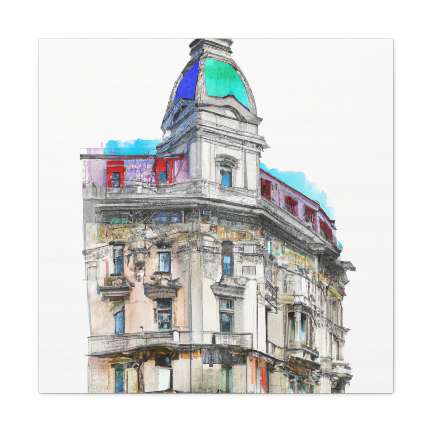 Victorine Rousseau - Architectural Canvas