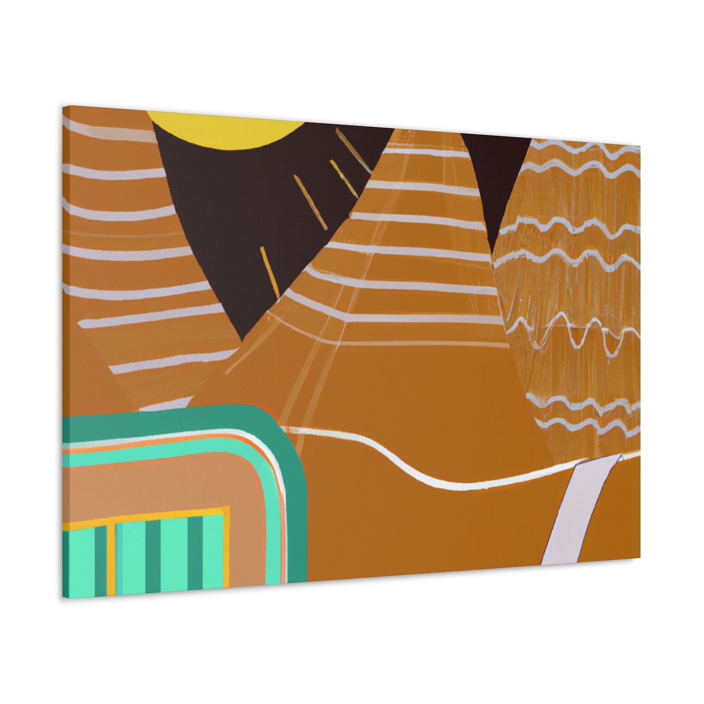 "Industrial Ballet - Midcentury" - Canvas