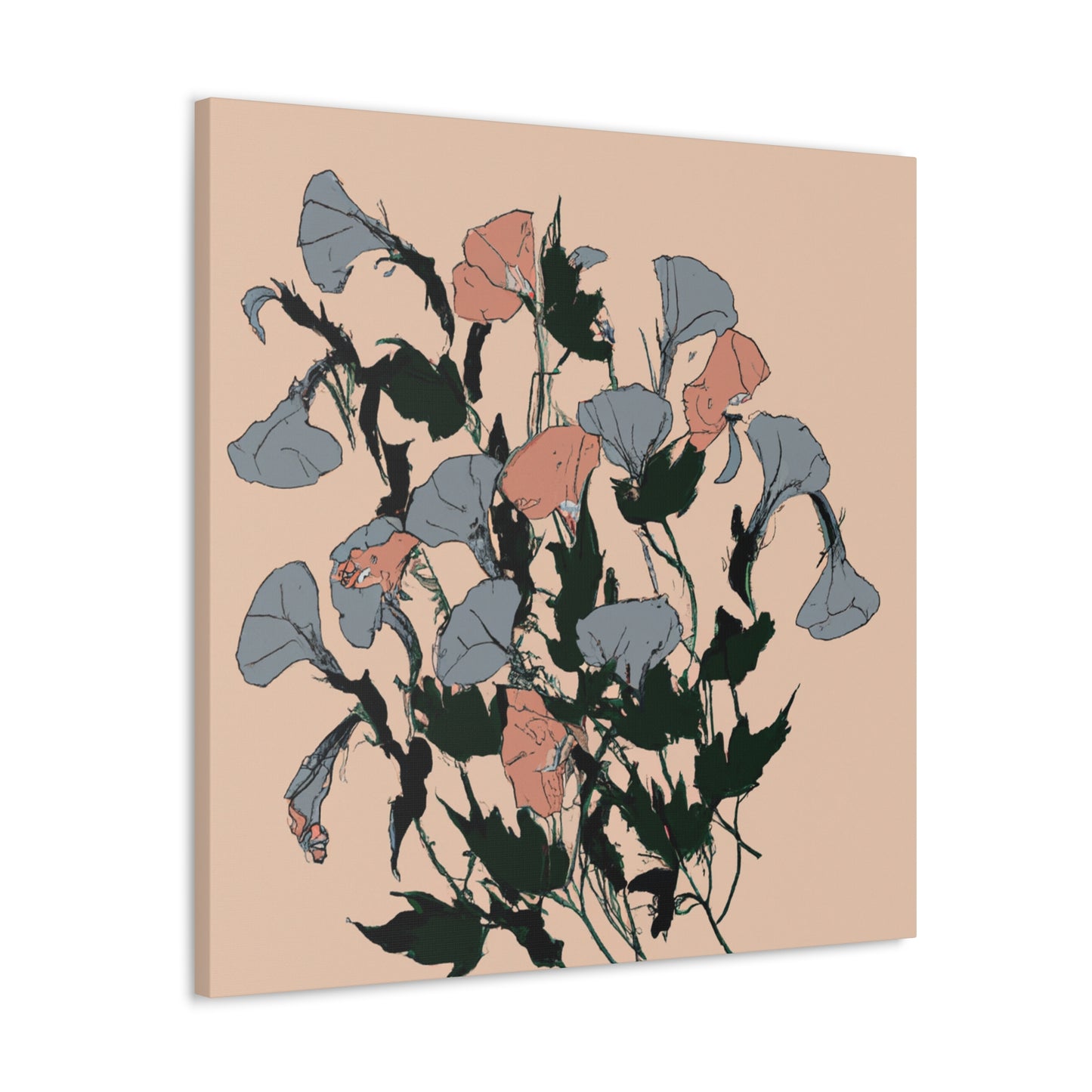 Petunia Petals - Floral - Canvas