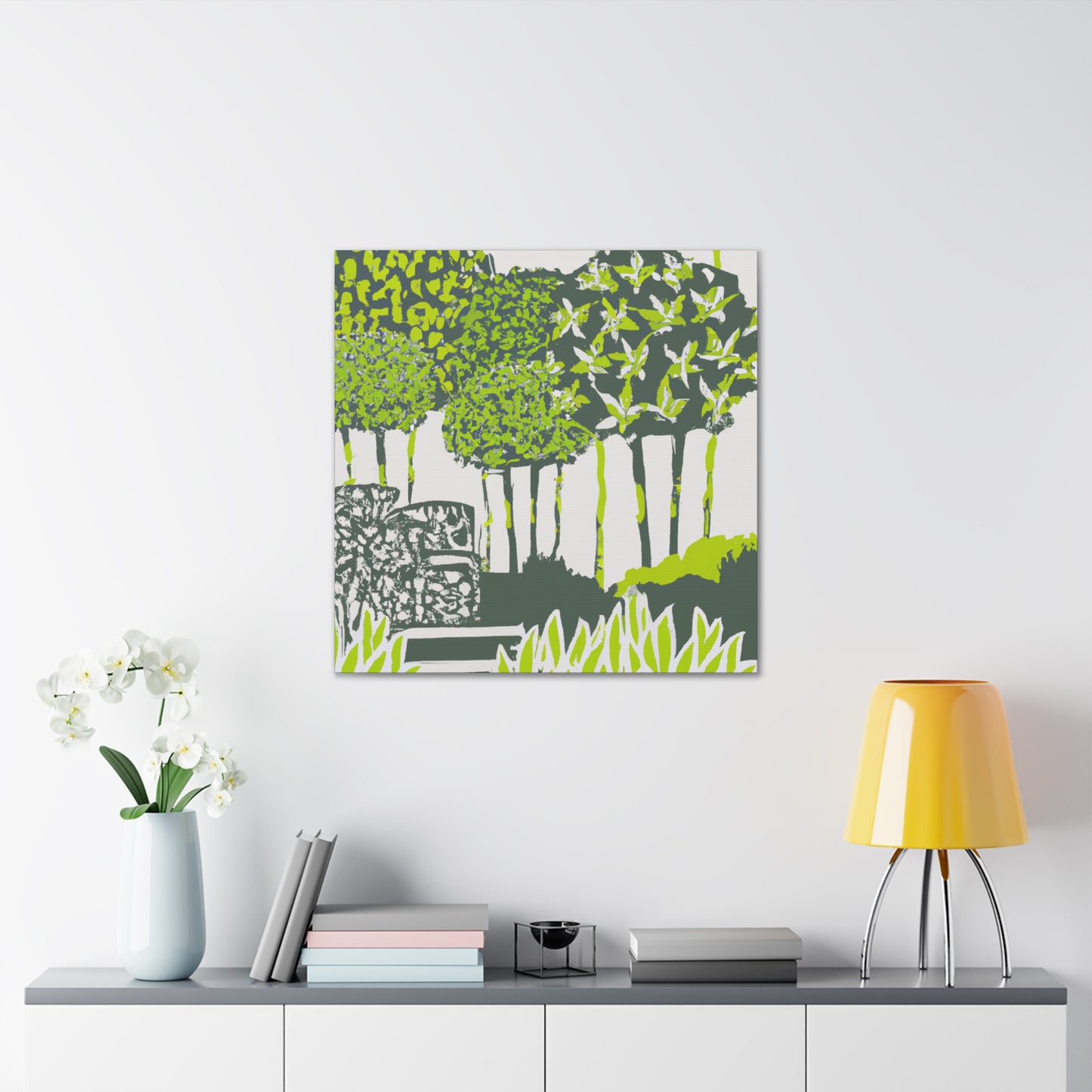 Bloomtopia Landscape - Canvas