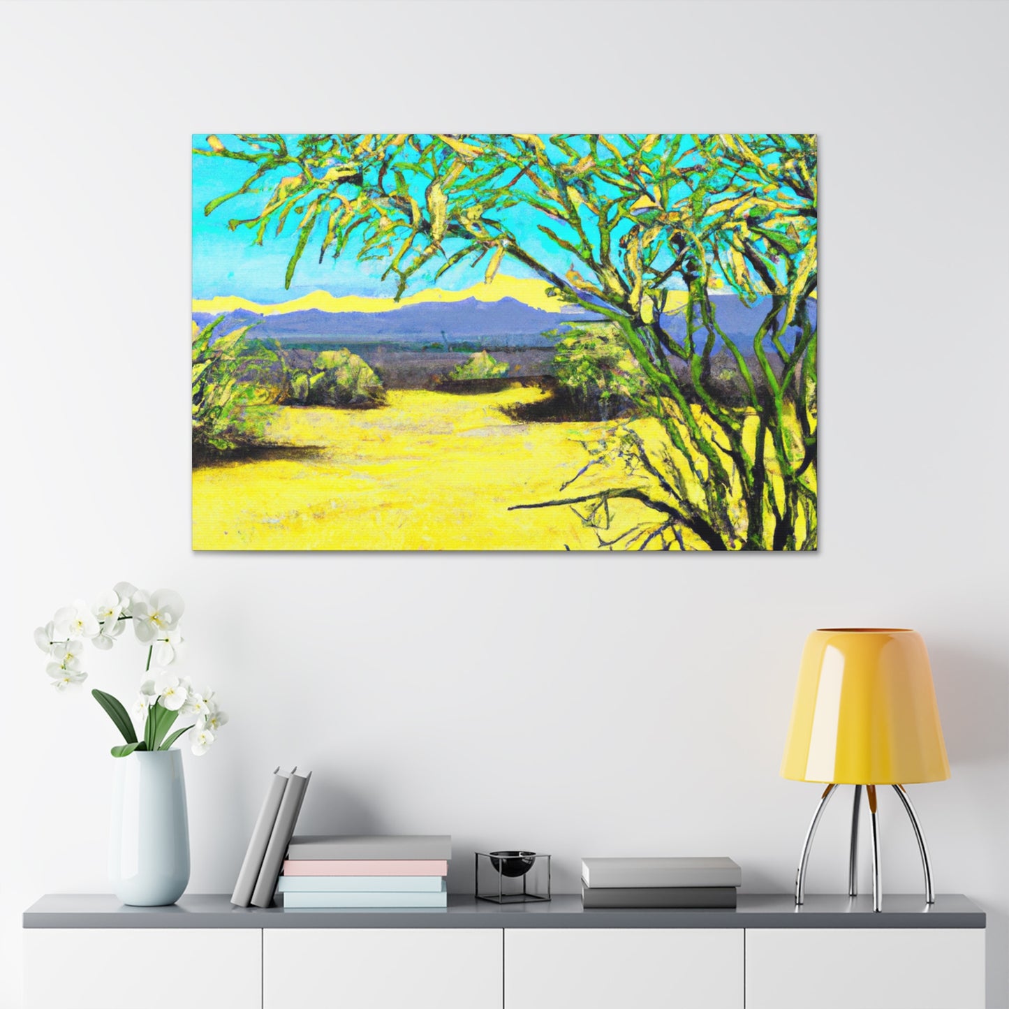 Sand Mirage - Landscape - Canvas - Desert