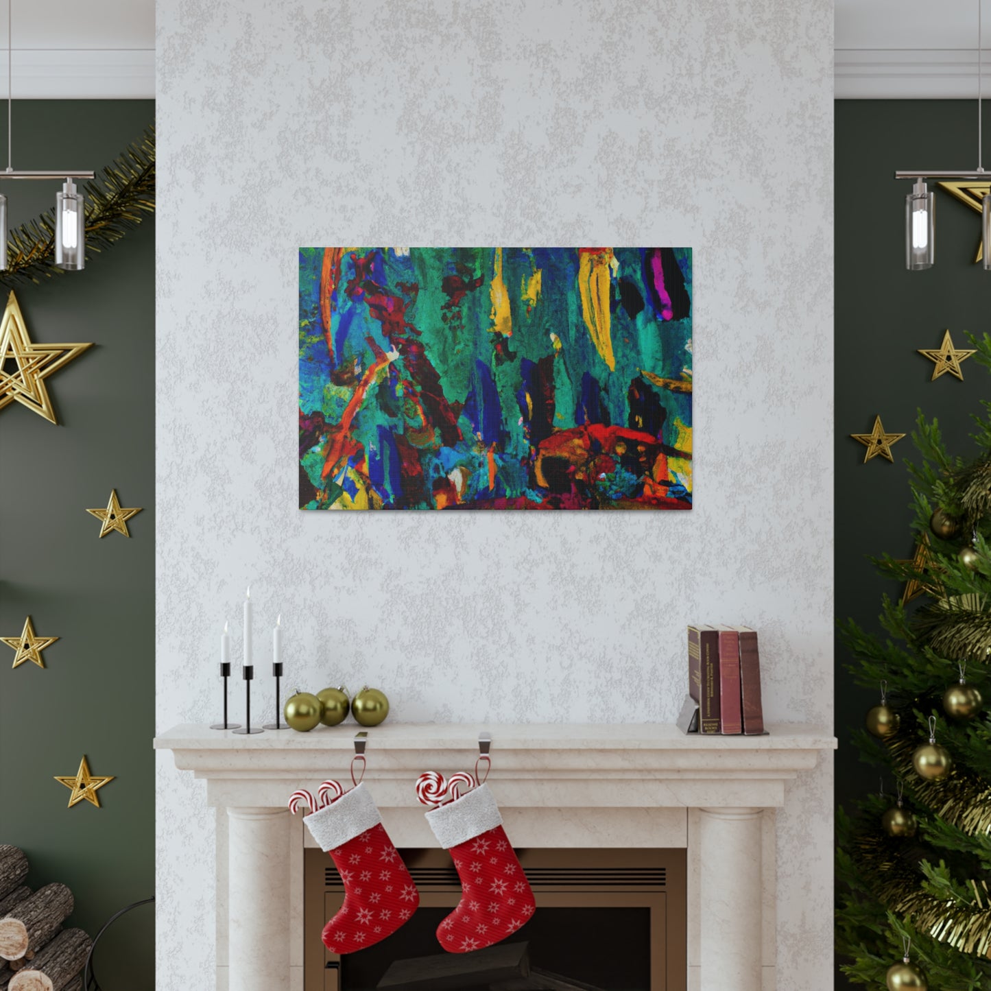 Jungle- Abstract Canvas