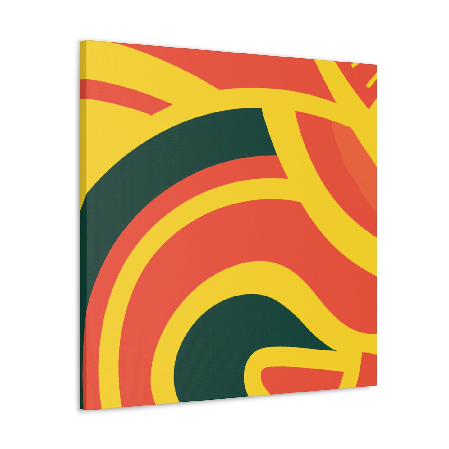 Graceful Glide- Midcentury - Canvas
