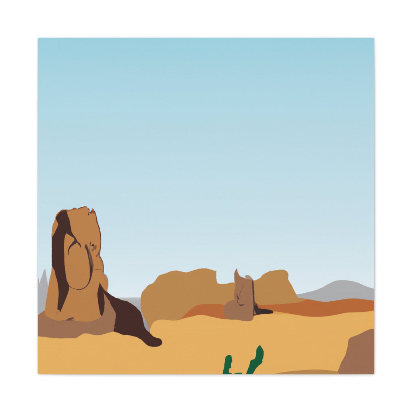 Sandscapes - Landscape - Canvas - Desert