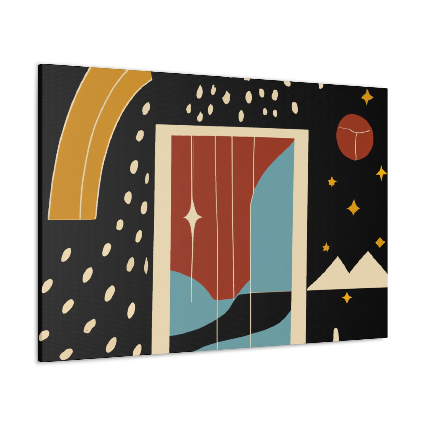 Honey Entry - Midcentury Canvas