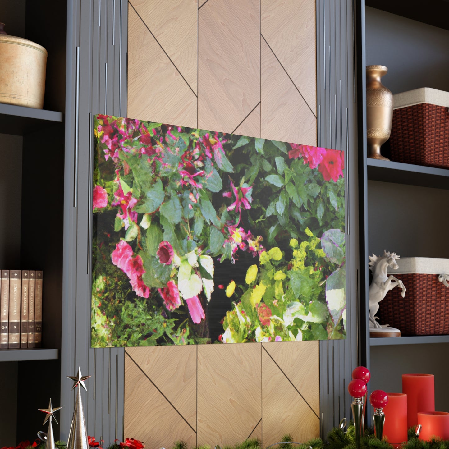"Blooming Bounty." - Floral Canvas