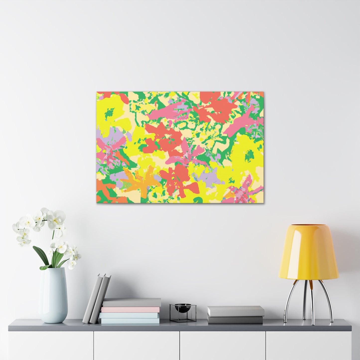 Floral Fusion - Floral Canvas