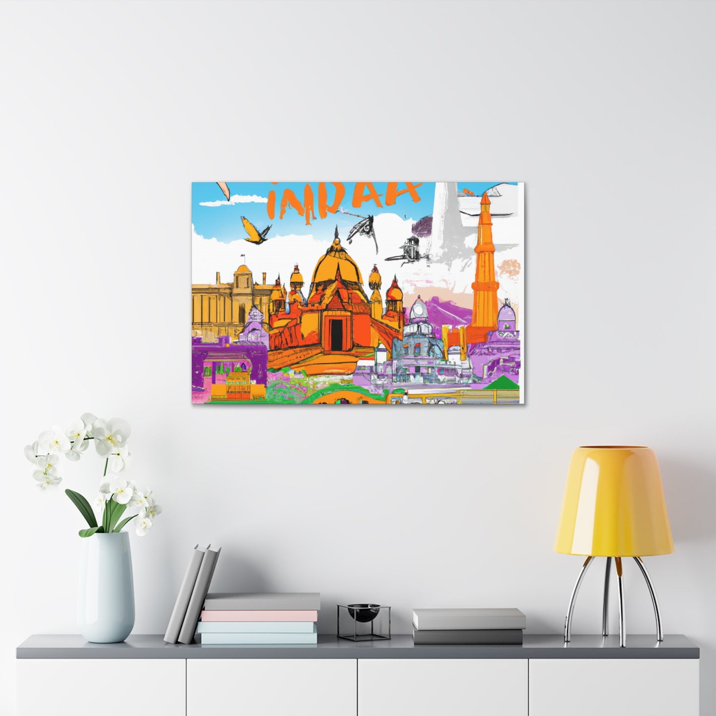 Khandeshi Palms - Destination India - Canvas