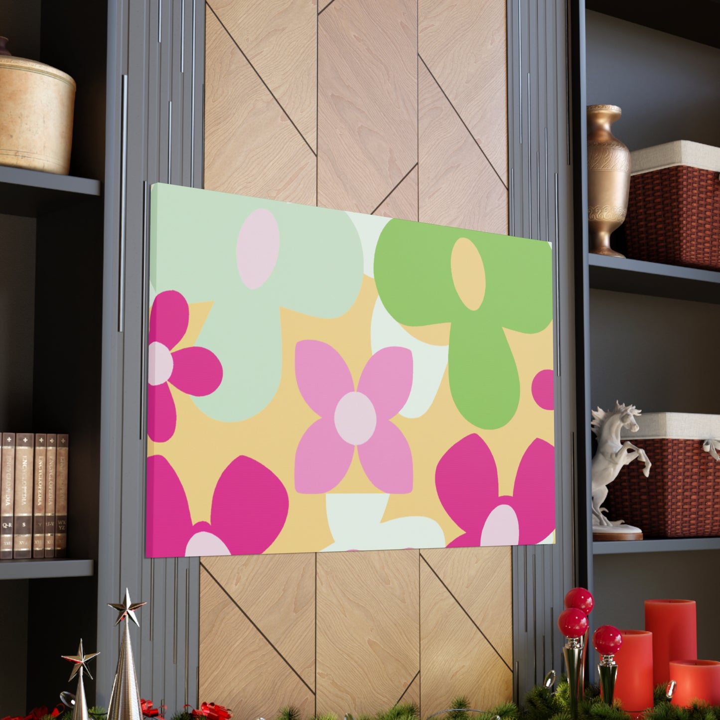 A Flowering Scavenger Hunt: - Floral Canvas