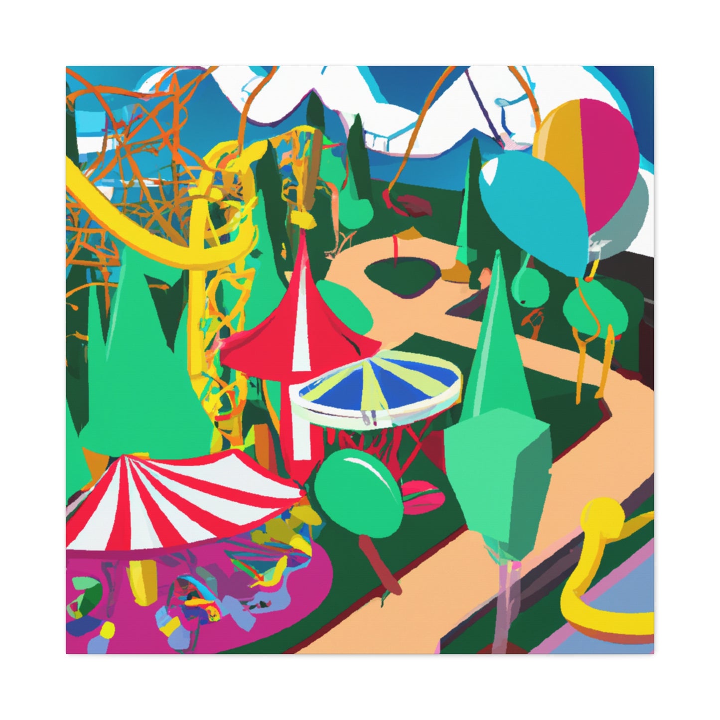 Sugar Rush - Amusement - Canvas