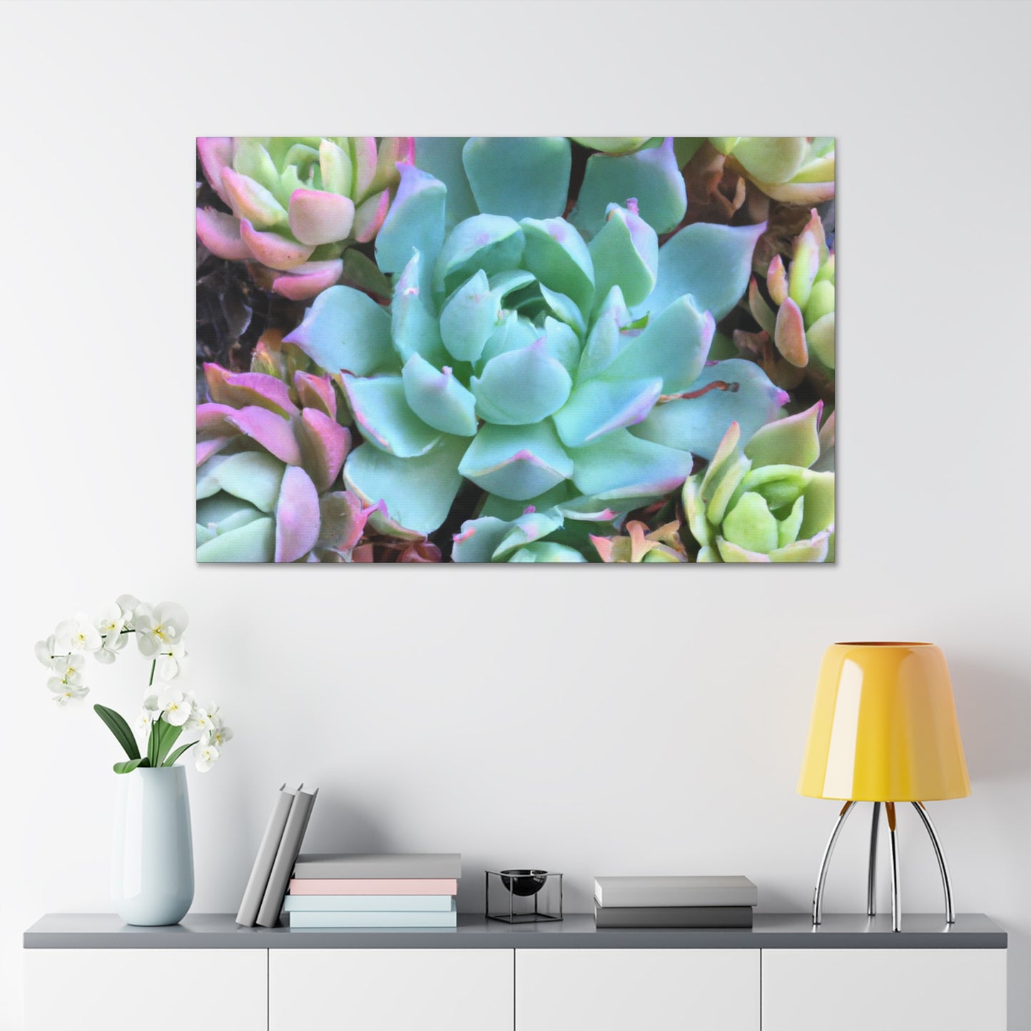 "Garden of Abundance" - Canvas - Succulent