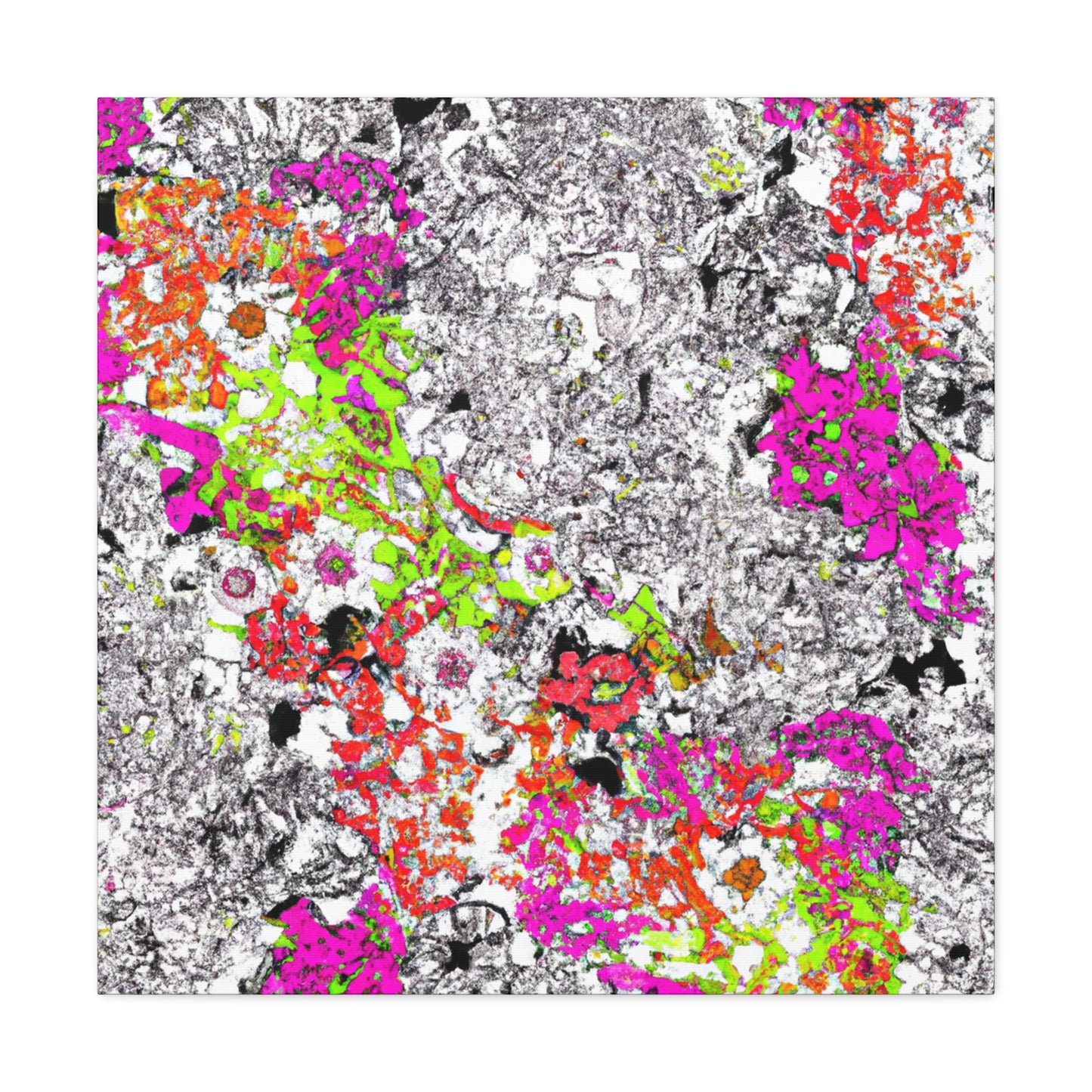 Rosy Joy - Floral - Canvas