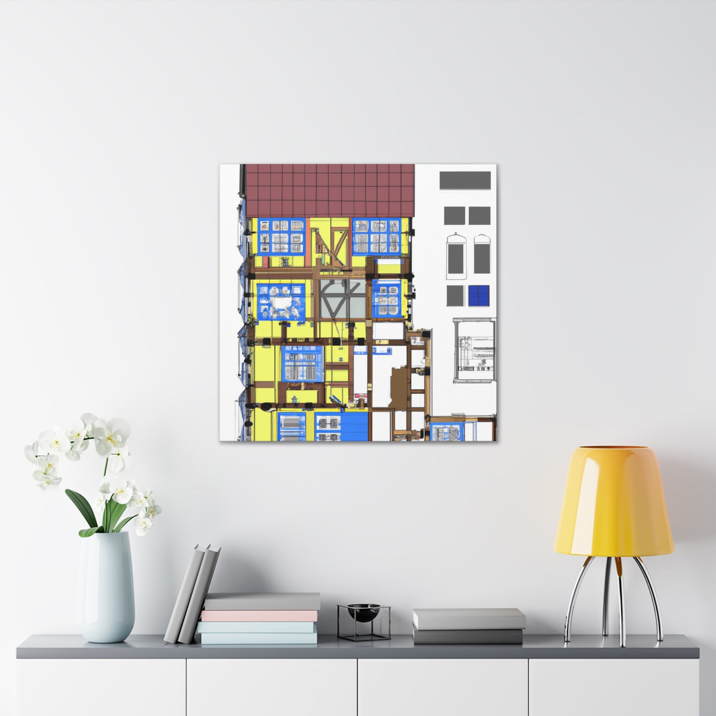 Albinoetta d'Asti - Canvas - Architectural