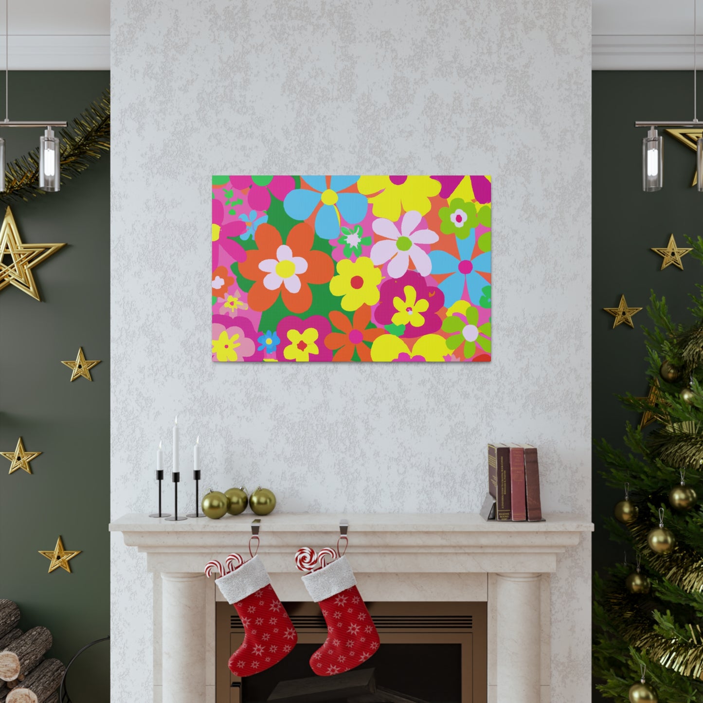 "Creating a Bouquet of Blooms: A Floral Adventure" -Floral Canvas