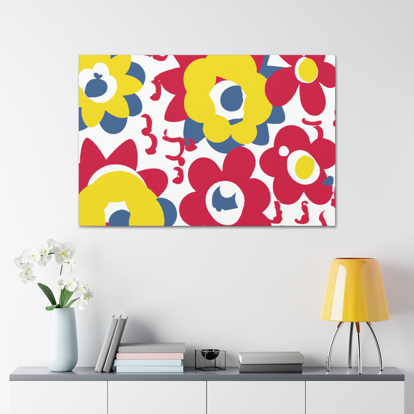Lotusly - Floral - Canvas